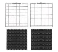 Hachoir à légumes en acier inoxydable 2 pièces 36 et 64 trous bloc poussoir de lame de Dicer pour fruits tomate oignon coupe-frites outils à main