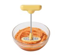 Hachoir à légumes en acier inoxydable - Accessoire culinaire composé de vingt-quatre ouvertures qui garantissent un mélange homogène, idéal pour les recettes maison, crémeuses, pré