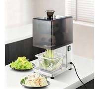 Hachoir à LéGumes En Acier Inoxydable, RâPe à Oignons Nouveaux Professionnelle Pour La Maison Et Le Restaurant, Trancheuse éLectrique à Oignons Nouveaux 700 Tr/Min, Autonomie De 3 Heures 2.3mm