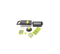 Hachoir à légumes fullstar dicer 7 lames - gris
