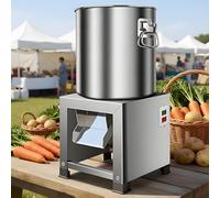 Hachoir à légumes pour poulet, processeur d'aliments pour volailles de ferme, broyeur d'aliments en acier inoxydable avec grande entrée pour le traitement quotidien des aliments à base de céréa 1200W