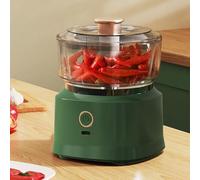 Hachoir à légumes sans fil - Robot alimentaire portable rechargeable par USB de 350 ml, presse-ail efficace pour une préparation rapide des repas à la maison