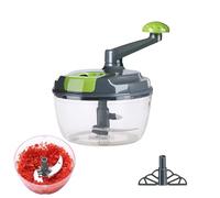 Hachoir à manivelle - Coupe-légumes manuel à poignée pliable, multi-usages | Outil de découpe de fruits et de viande, ustensile de cuisine compact, accessoire de préparation culinaire de voyage, robot