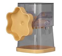 Hachoir à noix, broyeur à noix manuel Hachoir à manivelle pour amandes, noisettes, noix de pécan(Jaune)