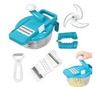 Hachoir à Oignon Avec Protège-Mains Manivelle Antidérapante Gadgets De | Hachoir à Légumes Trancheuse de Cuisine pour maison restaurant appartement camping oignon ail carotte pomme de terr