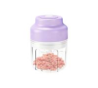 Hachoir à Oignons,320ml Sans Fil Rechargeable Par USB Ustensiles De Cuisine - Hachoir à Ail Électrique,Pour Viande Noix Fruit Cuisine Maison Pâtisserie Extérieur Burgers Préparation