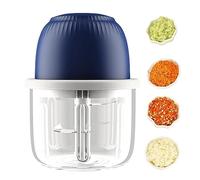 hachoir à oignons,Gadgets de cuisine électrique aux légumes et à l'a | coupe-oignons sans fil, Gadgets de cuisine rechargeables pour oignons, piments, noix et viande Adern