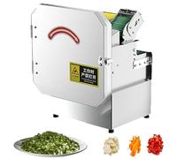 Hachoir à oignons nouveaux, trancheuse à oignons verts professionnelle 200 kg/h, coupe-légumes électrique, pour gingembre, piment, pommes de terre, concombre, oignon vert, céleri, persil