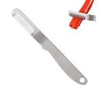 Hachoir à Oignons Verts et Ciboules - Acier Inoxydable Manuel et Portable,Découpe Légumes Polyvalent Éminceur Oignon - pour Échalote Radis à la Maison au Restaurant et en Extérieur