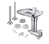 Hachoir À Saucisses En Acier Inoxydable For Robot Culinaire Kitchen Aid Avec Tube De Remplissage For Saucisses N58D