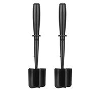 Hachoir à Viande, 2 Pièces en Nylon Résistant à la Chaleur, 5 Lames Incurvées, Broyeur de Bœuf haché avec Poignée Ergonomique, Spatule, Hachoir, Mélange et Hachage, Outil de