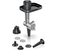 Hachoir à viande - Bosch - MUZS6HA - Disque perforé 8 mm - Disque perforé 3 mm - Poussoir à saucisse