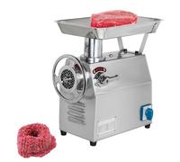 Hachoir à viande électrique 1100 W haute puissance amovible en acier inoxydable pour la transformation de la viande, des légumes et du piment