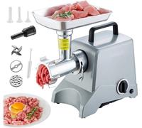 Hachoir à viande électrique 2,27 kg/min 575W - Remplisseur de saucisses commercial - Appareil de cuisine haute performance