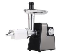 Hachoir à viande électrique 2800 W Max. Hachoir à légumes en acier inoxydable, râpe à fromage, coupe-légumes pour une utilisation dans la cuisine à la maison, avec manuel d'utilisation (français non