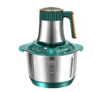 Hachoir à viande électrique 5 L de grande capacité entièrement automatique multifonction avec récipient