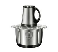 Hachoir à viande électrique 5 L, multifonction, réglable, for la cuisine et les légumes(5L Standard)