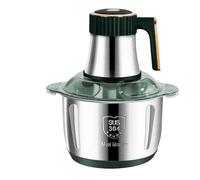 Hachoir À Viande Électrique 5L 500W, Broyeur D'aliments En Acier Inoxydable 6S, Trancheuse À Légumes Multifonctionnelle, Hachoir, Robot Culinaire For Bébé Facile à Utiliser