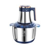 Hachoir à Viande électrique, 5L Grande Capacité Hachoir a Viande Inoxydable De, 10000-19999rpm, 500 W hachoir pour la viande,les oignons,les aliments pour bébés, les fruits et les légumes (A)
