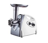 Hachoir à viande électrique, 800 W, passoire à tomates multifonctionnelle, comprend 3 plaques de coupe et un tube de remplissage de saucisses pour un usage domestique