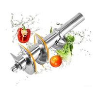 Hachoir à viande électrique avec vis pour calibre 55 mm compatible avec hachoir à viande ménager, outils de cuisine