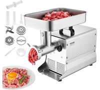 Hachoir à viande électrique commercial 9,53kg/min Remplisseur de saucisses 1100W