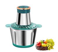 Hachoir à viande électrique, hachoir à viande en acier inoxydable,Hachoir à automatique en acier inoxydable | Appareils de broyage de légumes de cuisine robustes pour l'ail, les piments, la et