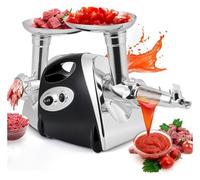 Hachoir à viande électrique, Machine à Sauce tomate, hachoir à viande, 3 en 1 hachoir à viande, ensacheur et Kit, pour une utilisation dans la cuisine à la maison