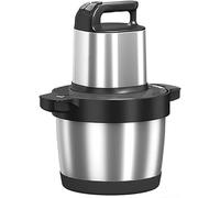 Hachoir à viande électrique - Mixeur alimentaire robuste - Hachoir grande capacité de 6,5 L pour légumes, viande et fruits - Broyeur de cuisine efficace pour la préparation des aliments