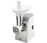 Adler Europe Hachoir à viande électrique professionnel – 3 accessoires, lame en acier inoxydable