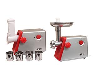 Hachoir à viande électrique Reber avec presse tomates et râpe - TomPress