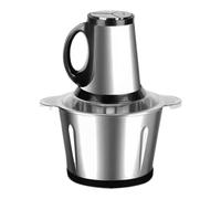 Hachoir à Viande Électrique - Robot Cuiseur Compact Multifonction,Accessoire Cuisine Découpe-Légumes Mixeur pour Salade Ail Maison