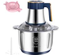 Hachoir à viande électrique, Robot de cuisine multifonction, Coupe-légumes, EU
