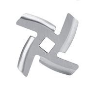 Hachoir à Viande en Acier Inoxydable, Lame Plate, pièces de pour Hachoir à Viande Clatronic Kreuzmesser Twinzee Blades Couteau de Machine à Viande Silver Crest Couteau N