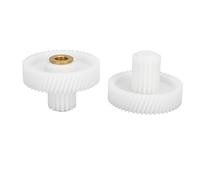 Hachoir à viande en plastique, 2 pièces, pièce de rechange multifonctionnelle à haute efficacité pour hachoirs à viande domestiques, fabricants de saucisses, cuiseurs à chili,