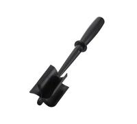 Hachoir À Viande Et Broyeur Portatif En Acier Inoxydable, Outil De Cuisine Multifonctionnel For Mélanger, Broyer Écraser, Avec Manche Bois(C)