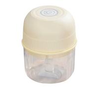 Hachoir à viande et hachoir à ail pour préparation des aliments sans effort Machine à broyer et à trancher haute efficacité pour la maison et la cuisine (blanc, 11,8 cm)