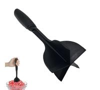 Hachoir à viande, hachoir à hamburger résistant à la chaleur avec 5 trancheuses courbes, outil de hachoir à viande antidérapant, coupe-viande pour viande hamburger, dinde et viande hachée