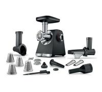 Hachoir A Viande Inox 2100w Puissance 500w Capacite 3,5kg/mn 2grilles 3disques Kit Saucisses Kit Kebe Decoupoe Legumes E - Bsh BSH - BOSCH PEM