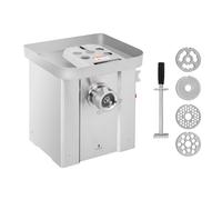 Hachoir à viande - Inox - 800 kg/h - Fonction marche arrière | Royal Catering