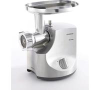 Hachoir a viande - KENWOOD MG700 - 2000W - 3kg/min - 3 grilles - 2 adaptateurs - Aluminium brossé