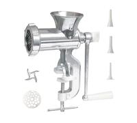 Hachoir à Viande Manuel | 9.45" Appareil de Cuisine Maison | Broyeur de Viande pour Porc Poulet Agneau Bœuf | Machine de Préparation Alimentaire pour Cuisson et Recettes Maison