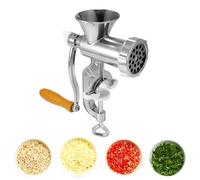 Hachoir à Viande Manuel, Machine à Farcir les Saucisses, Hachoir à Viande, En Alliage D'aluminium, Manivelle Manuelle Pour la Viande Et les Légumes, Outil De Cuisine, économie De Travail Pour Broyer L