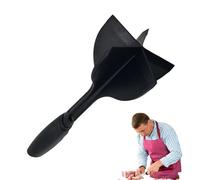 Hachoir à viande pour hamburger,Hachoir à hamburger,Outil de hachoir de viande antidérapant résistant à la chaleur | Hachoir à hamburger en nylon avec 5 courbes, coupe-viande pour hamburger, dinde