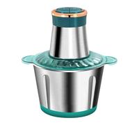 Hachoir à viande pour la maison, hachoir à viande électrique,Hachoir à domestique en acier inoxydable - Robot culinaire de cuisine, hachoir multifonctionnel pour chou, carotte, et piment