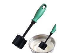 Hachoir à viande - Presse-purée courbe en acier inoxydable, outil de cuisine robuste | Presse-purée attendrisseur de viande, design ergonomique, parfait pour mélanger et hacher le bœuf haché, la