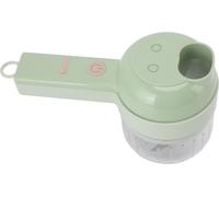 Hachoir ? ail de poche Chargeur USB Ouvert F��tter corps en acier inoxydable Lame alimentaire
