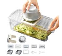 Hachoir alimentaire avec récipient Coupe-Dés Coupe-Aliments Râpe Avec