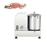 Hachoir Commercial & Hachoir Légumes, Moteur Haute Performance 1800W et Options Capacité 6L/9L/15L, pour Traiter Efficacement Ail, Gingembre, Poivrons, Viandes(6L)