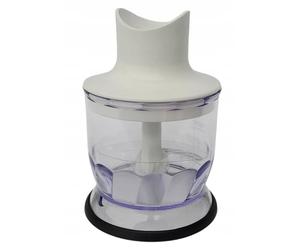 Hachoir Complet Compact 350ml pour Mixeur Plongeant compatible avec Braun 4162, HC4000, MultiQuick 2, MultiQuick 3